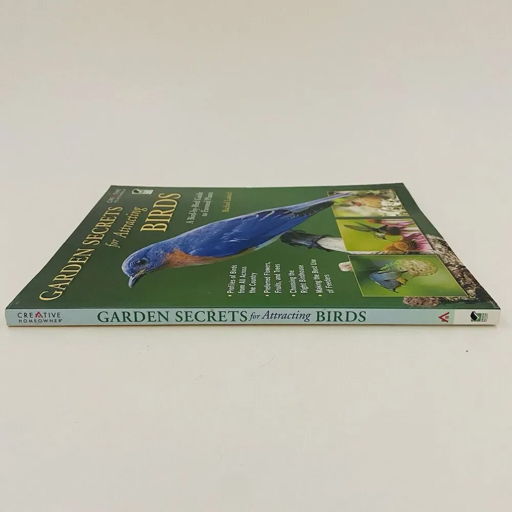 Garden Secrets for Attracting Birds By Rachael Lanicci (2010, Trade Paperback)